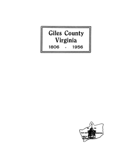 Giles County Virginia 1806