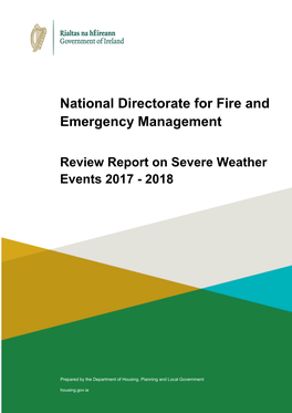 National Directorate for Fire and Emergency Management