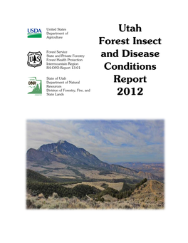 Utah Forest Insect and Disease Conditions Report 2012