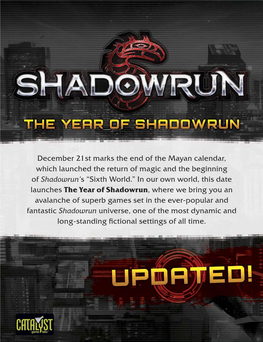 Year of Shadowrun