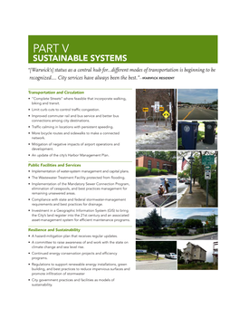 Part V: Sustainable Systems