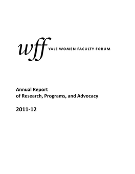 WFF Annual Report 2011–2012