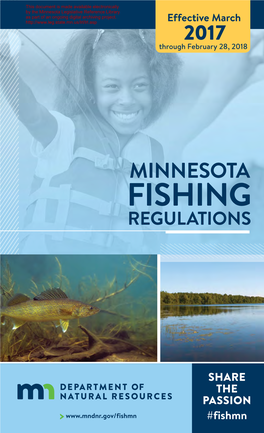 Fishing Regulations