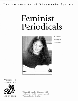 Feminist Periodicals