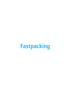 Fastpacking About the Author Lily Is a Writer and a Runner Based in the Brecon Beacons, Wales