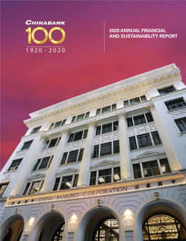 2020 Annual Financial and Sustainability Report About the Report 102-50, 102-51 102-52, 102-54