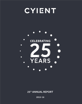 25Th Annual Report