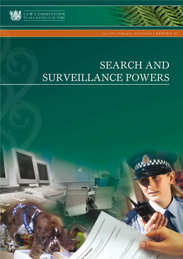 Search and Surveillance Powers