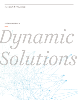 2016 ANNUAL REVIEW Dynamic Solutions