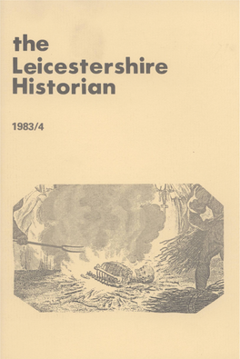 The Leicestershire Historian