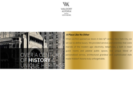 Waldorf Astoria History (PDF)