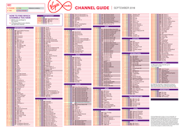 Channel Guide September 2018 2 Mix 4 Full House