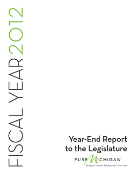 2012 MEDC-MSF Annual Activities Report