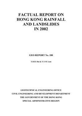 GEO REPORT No. 180