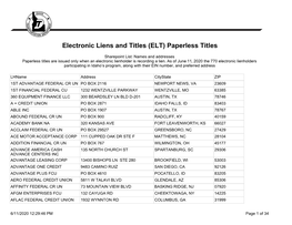 ELT) Paperless Titles