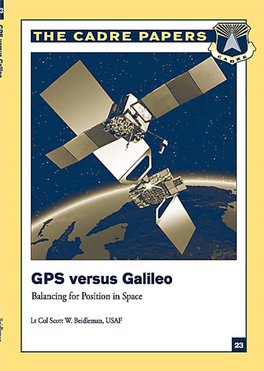 GPS Versus Galileo