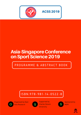 Asia-Singaporeconference Onsportscience2018 Asia