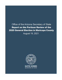 Report on the Review of the 2020 Election