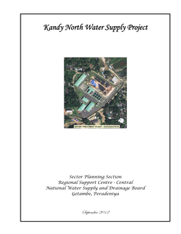 Kandy North Water Supply Project