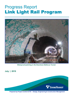 Progress Report Link Light Rail Program