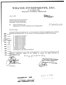 Legal Description for Mount Royal Airpark