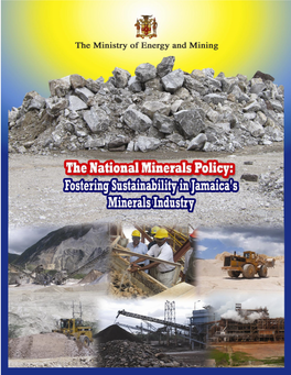 National Minerals Policy 2010 – 2030