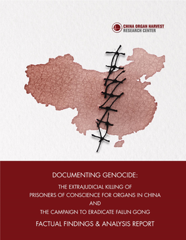The Extrajudicial Killing of Prisoners of Conscience for Organs in China