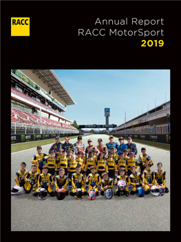 Annual Report RACC Motorsport 2019