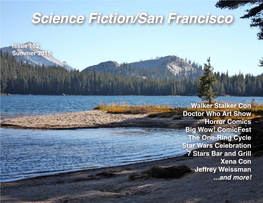 SF/SF #162! 1!Summer 2015 Science Fiction / San Francisco