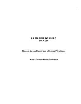 La Marina De Chile Día a Día