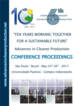 Conference Proceedings of the 6Th