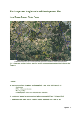 Finchampstead Neighbourhood Development Plan