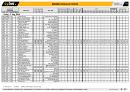 Midweek Regular Coupon 10/07/2019 10:09 1 / 3