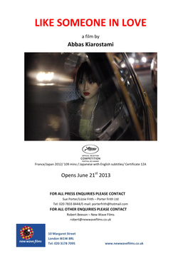 Abbas Kiarostami