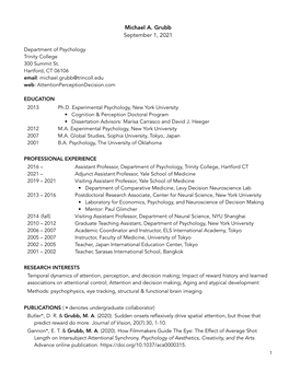 Curriculum Vitae