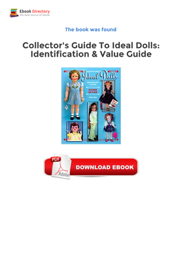 Collector's Guide to Ideal Dolls: Identification & Value Guide Ebook