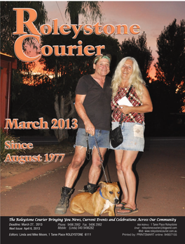 040 9496282 the Roleystone Courier Bringing You