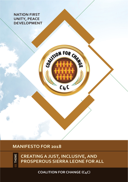 C4C Manifesto