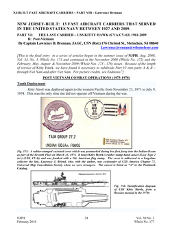 13 Fast Aircraft Carriers That Served in the United States Navy Between 1927 and 2009