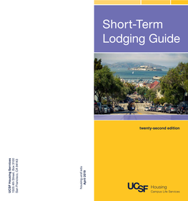 Short-Term Lodging Guide