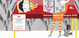 Kanoon Rights Catalogue 2020