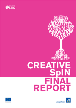 CREATIVE Spin FINAL REPORT TABLE of CONTENTS