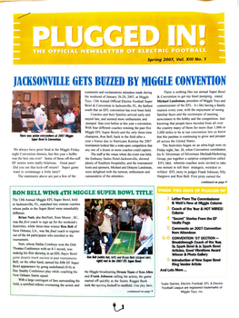 Jacksonville Gets Bijzzed by Niggle Convention