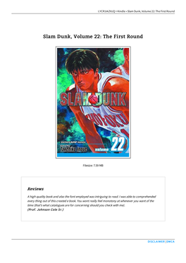 Download Book ~ Slam Dunk, Volume 22: the First Round