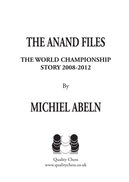 The Anand Files Michiel Abeln