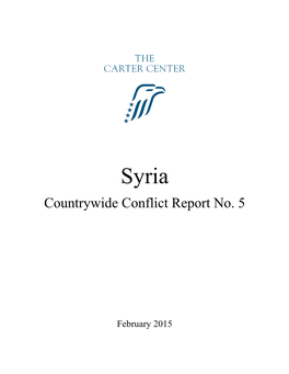 Syria Countrywide Conflict Report No. 5