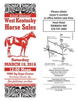 West Kentucky Horse Sales, Inc