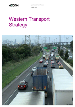Western Transport Strategy