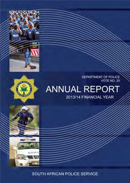 2013/14 Financial Year - Vote 25: Department of Police