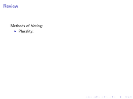 Voting Theory